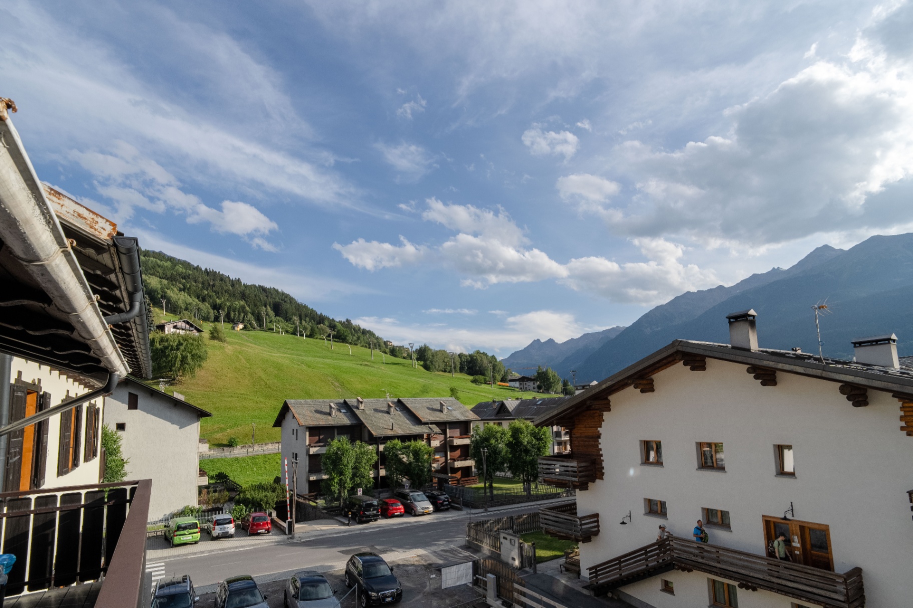 Vista sulle montagne