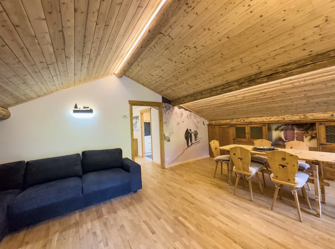 Soggiorno e sala da pranzo