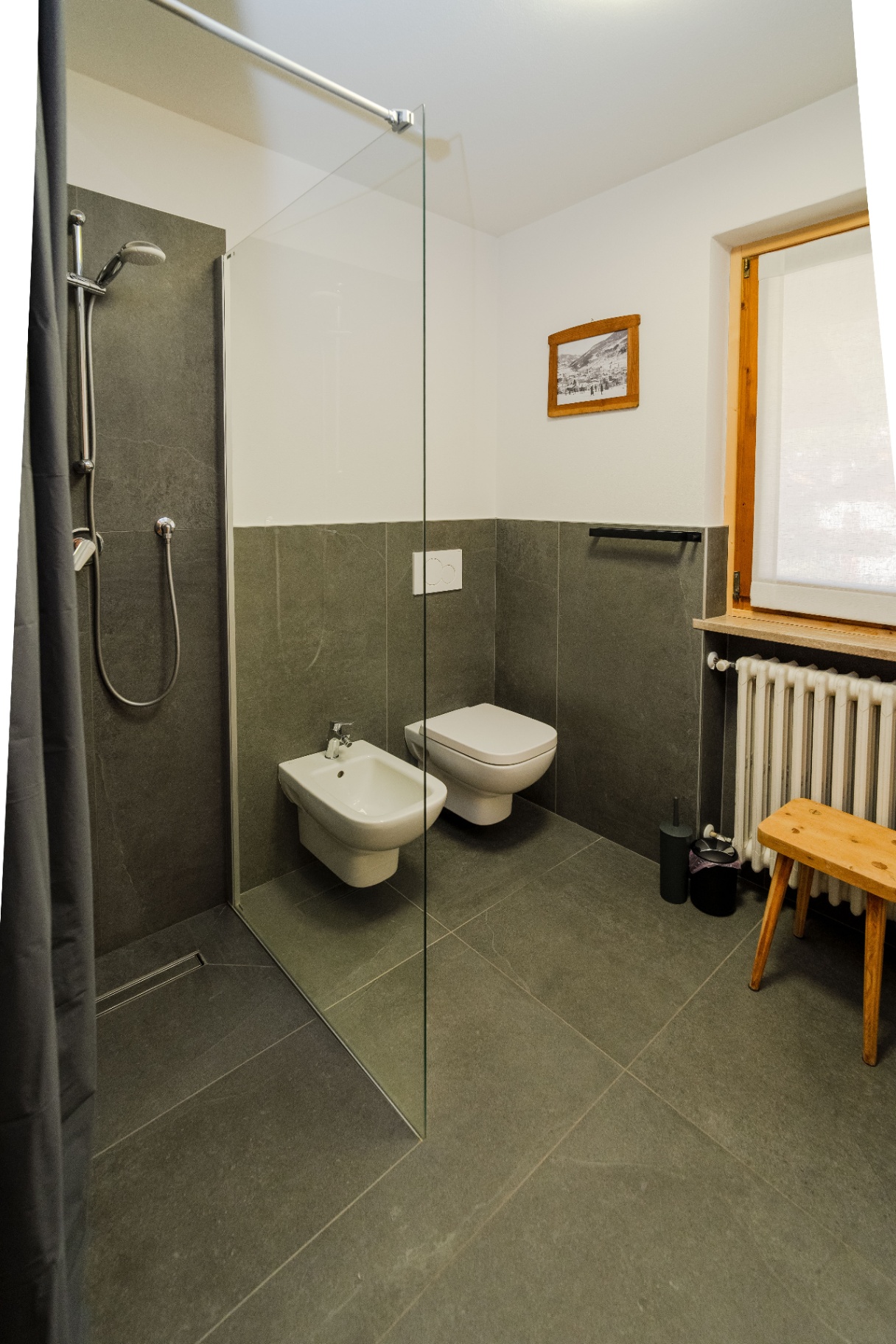 Bagno con doccia